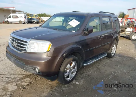 2012 Honda Pilot Ex-L z USA, uszkodzony, nr VIN 5FNYF3H5XCB013895